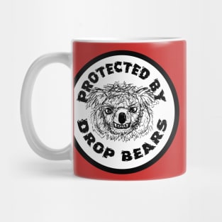 Protected by Drop Bears Mug